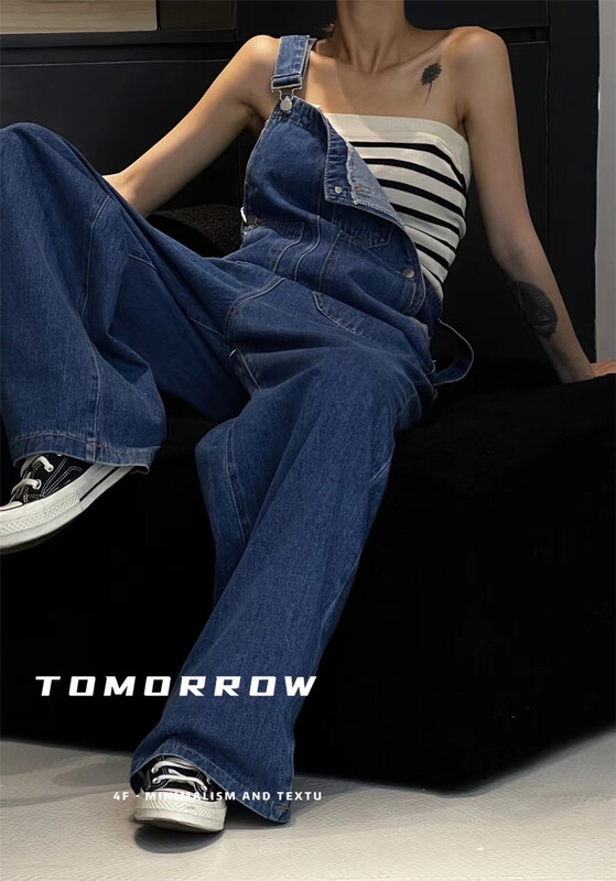 New in early summer! [tomorrow] Korean wash pocket strap pants 656# ozq