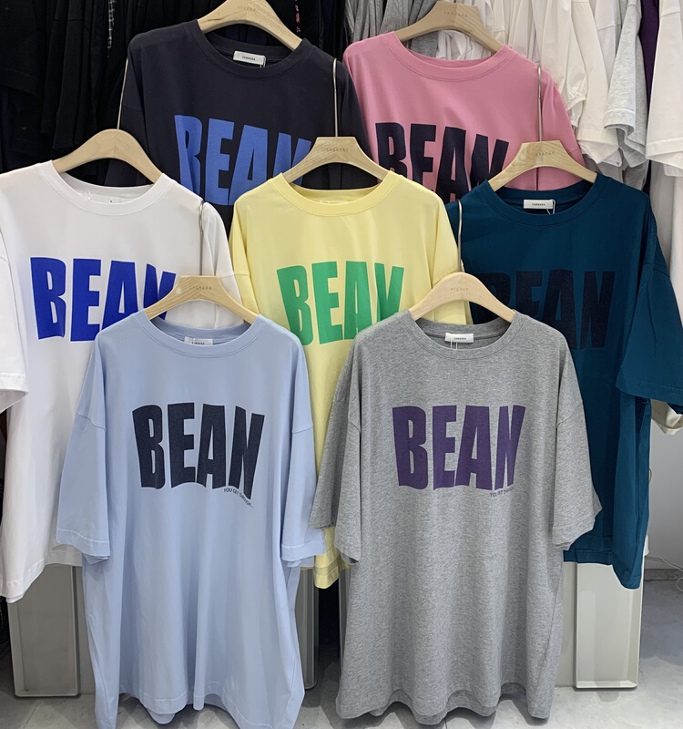Live 51! [sanbara] round neck lettered fashion short sleeve T-shirt 9571# LSW