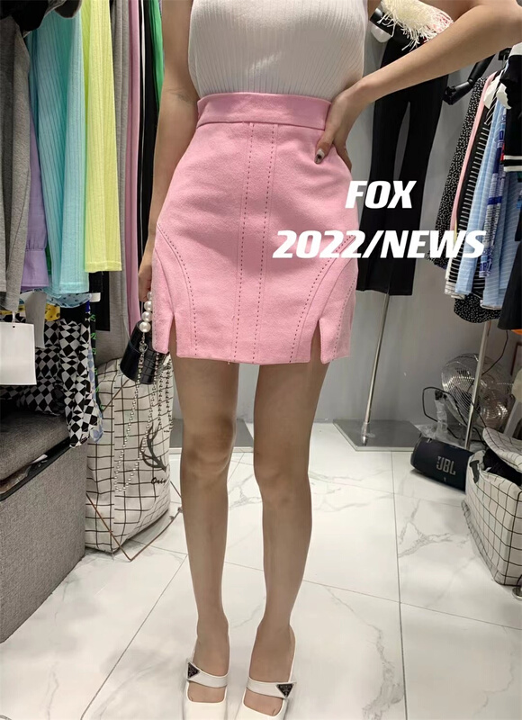 New in early summer! [fox] lady temperament versatile fashion skirt 53029# WTT