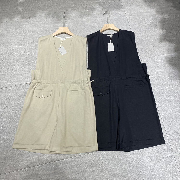 [self] commuter versatile solid color Jumpsuit 7151# LSL
