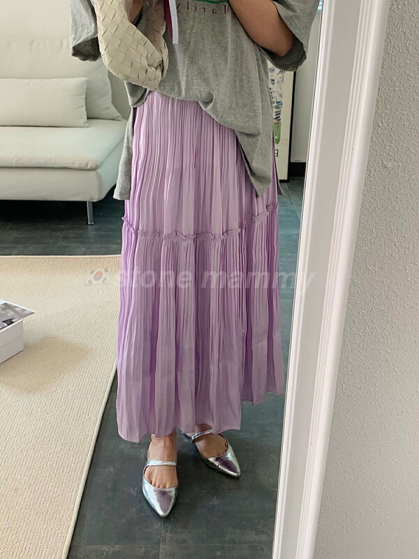 [wgwe] Korean version of versatile high waisted Mermaid skirt (only selling skirts) 1661# PCZ