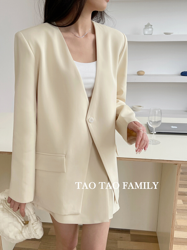 New year in early spring! [Taotao family] elegant design one button suit 3368# lwy