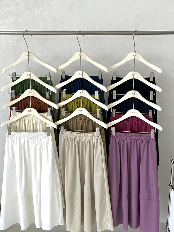 [R n] Korean high waist, slim, age reducing, versatile skirt 81016# ll