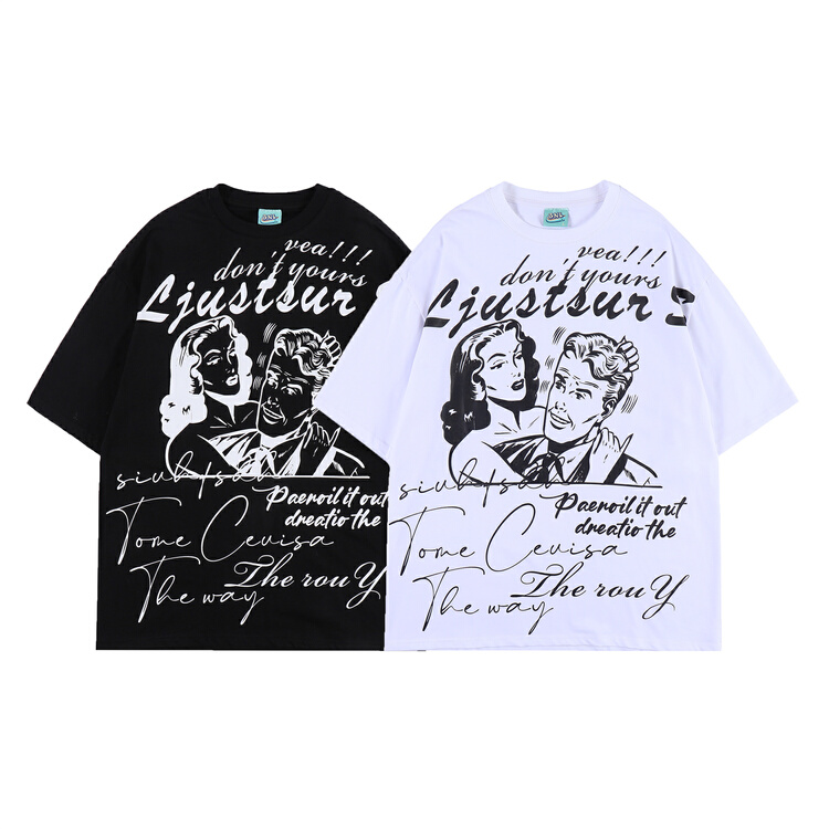 [BNL] Unisex personalized printed short sleeve T-shirt 466# ZZL