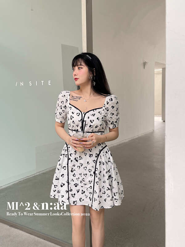New in early summer! [mi2] stylish and versatile dress b6218-1# JJ