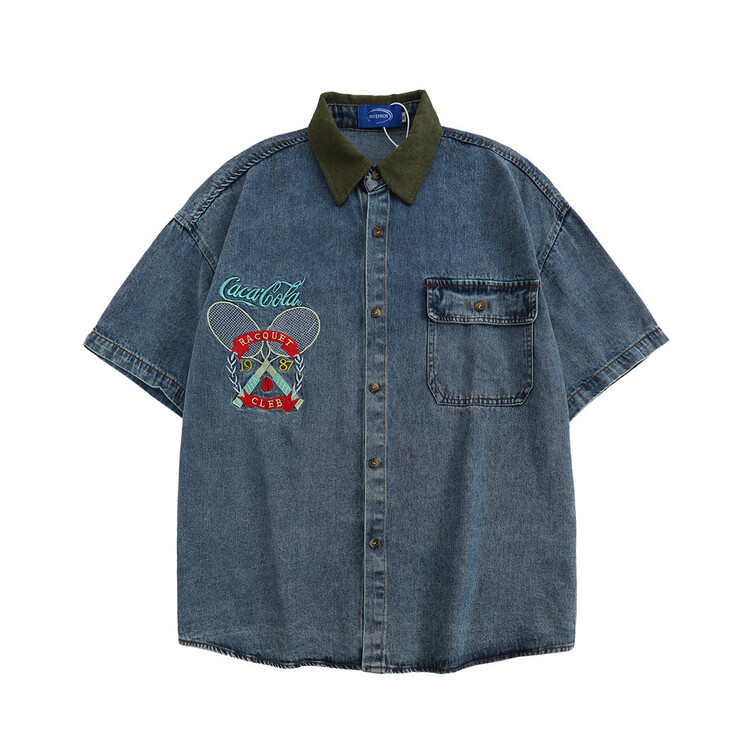 Unisex! [INS error] single breasted simple fashion shirt c5223# hyy