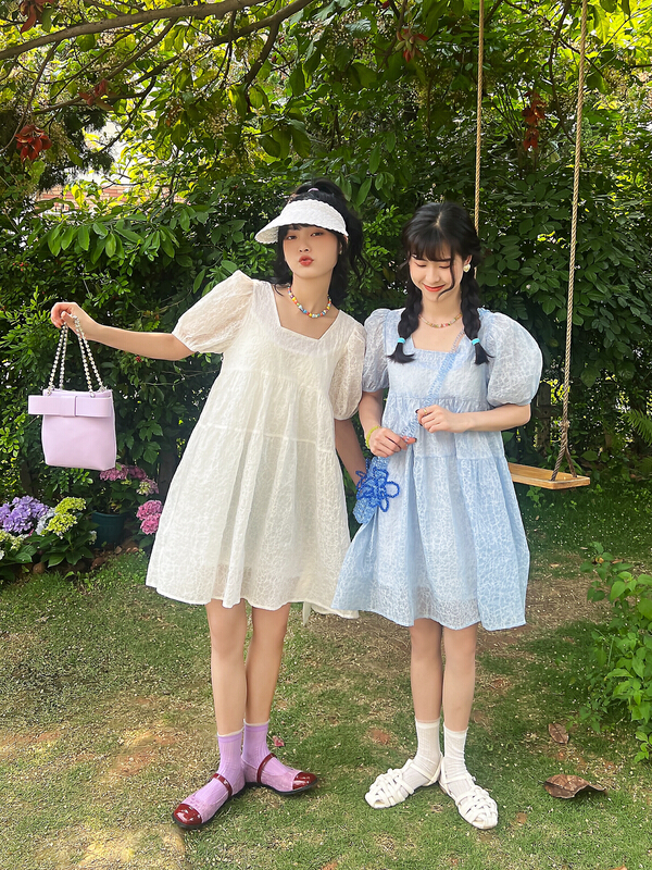 New in early summer! [rong'er family] age reducing bow fashion dress 11625# hjy