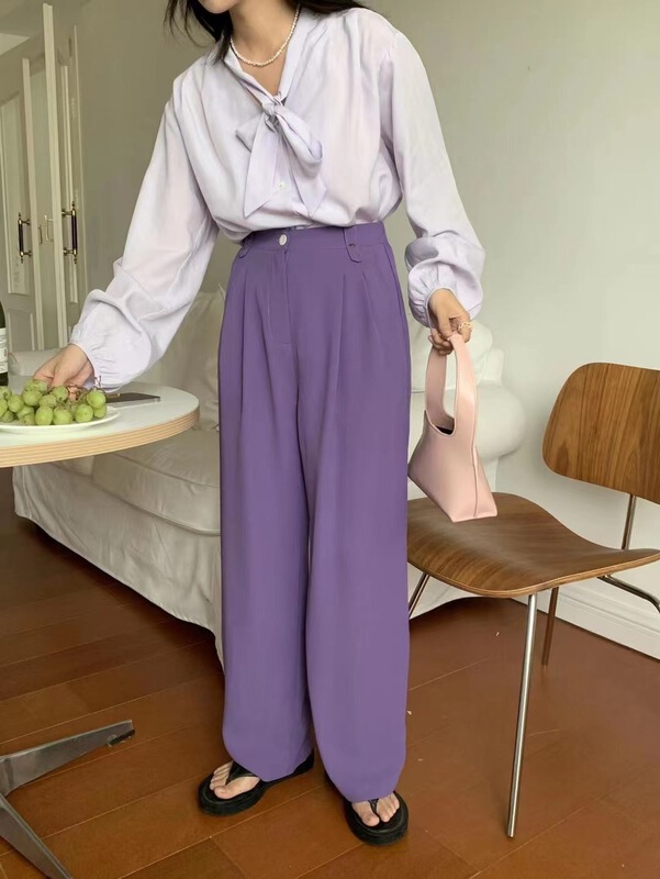 [emoni] Korean version simple, comfortable and versatile trousers 10911# CLS