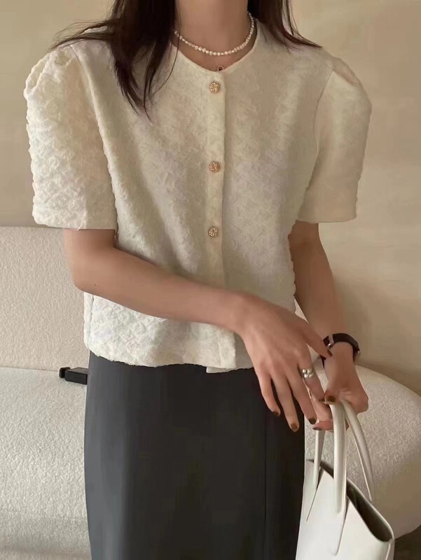New in early summer! [larti] Korean style high-grade Lingge versatile short coat 8310# ll