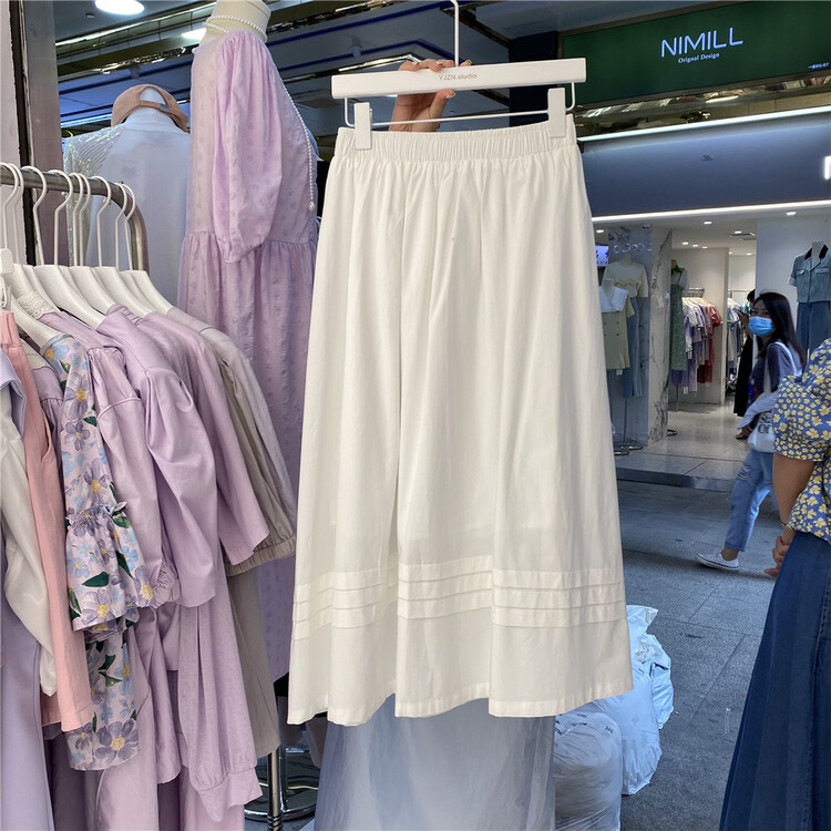 New in early summer! [within one circle] Korean version simple loose skirt 8671# XYY