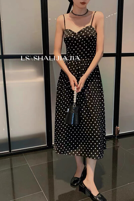 New in early summer! [rasion] classic vintage lady dress 8410# LSL