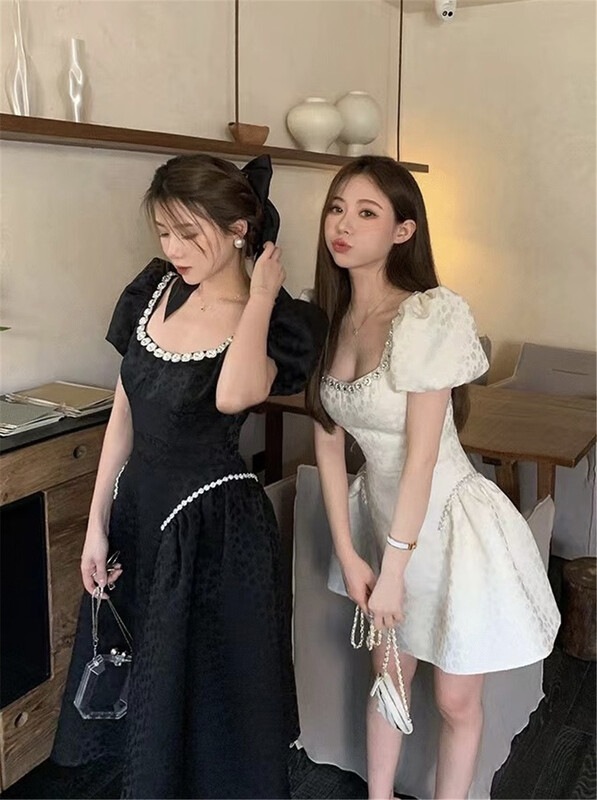 New in early summer! [Xiye] little woman looks thin and short dress g1130# JJ