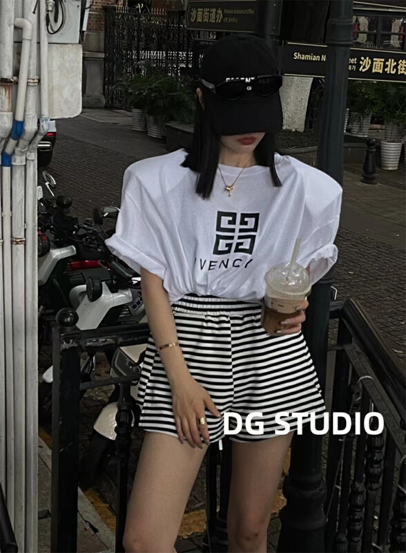 [DG] sporty, simple and versatile casual shorts 8113# XJ