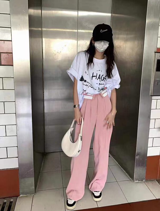 [rainbow] design sense Korean fashion trousers 30106# WTT