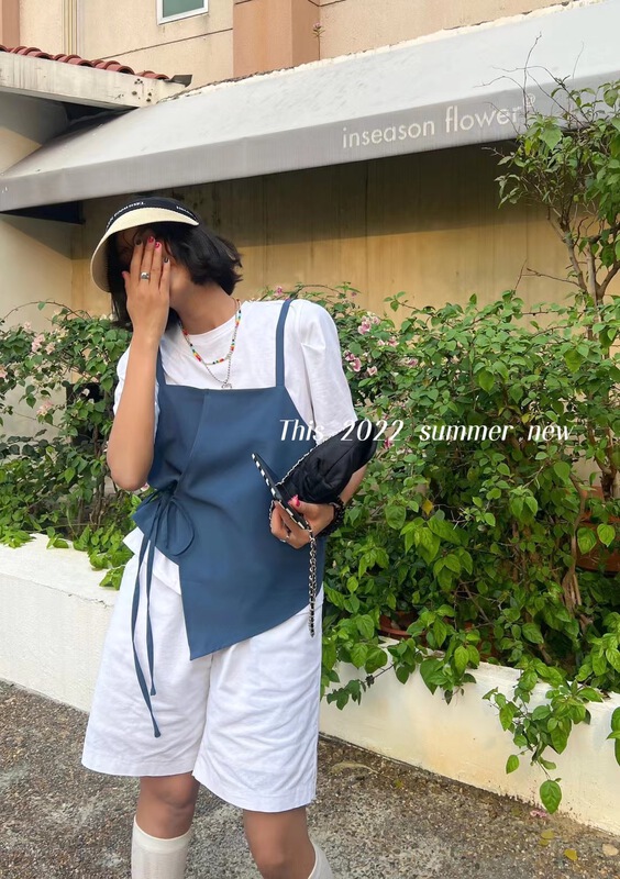 [this] niche design versatile casual vest / suspender top287# CSX