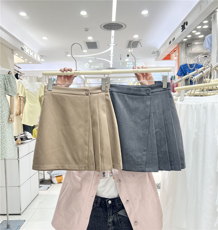 goods in stock! New in early summer! [Kexin] design sense retro versatile slim skirt ys1-6022# LSL
