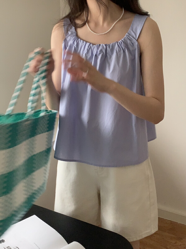 [Gabrielle] simple and versatile vest / sling b2275# zxl