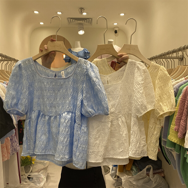 [CIG] small shirt 6096# zjy with thin waist and hollow back