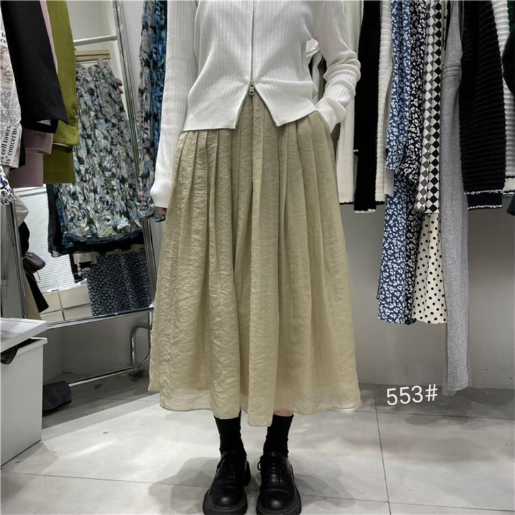 New year in early spring! [Shangpin Wanqian] Korean version of Xianqi medium length skirt ys1-553# hjy
