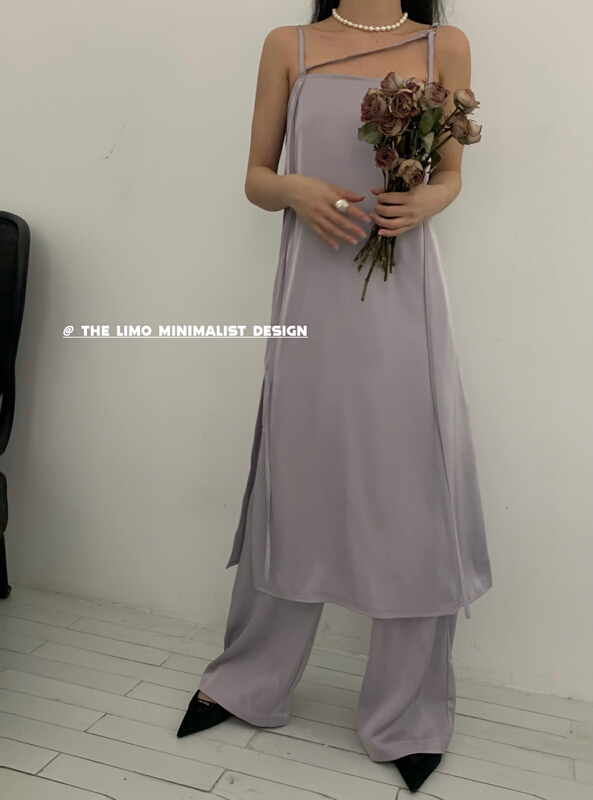 [the limo] Korean fashion suspender dress 6692# XYJ