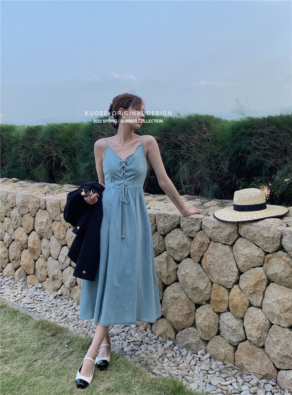 [kuose koser] fashion design lace up dress 89663# WPL
