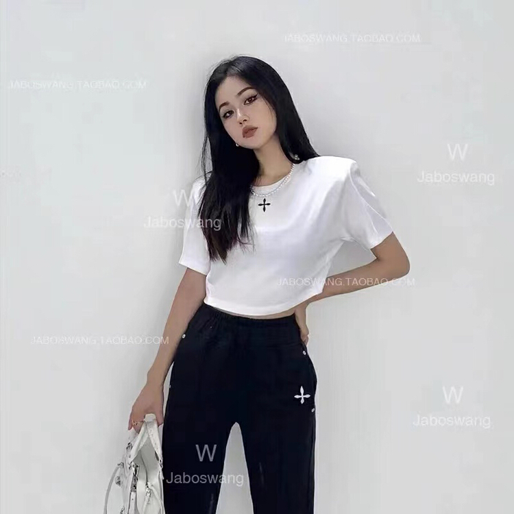 New year in early spring! [I do] simple and versatile round neck short sleeve T-shirt 6031-1# cqw