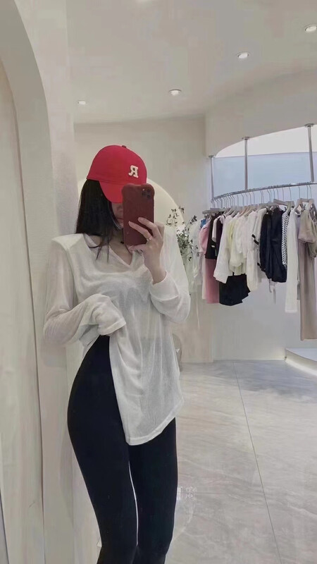 [1to3] Korean simple leisure long sleeve T-shirt 8101# LSW