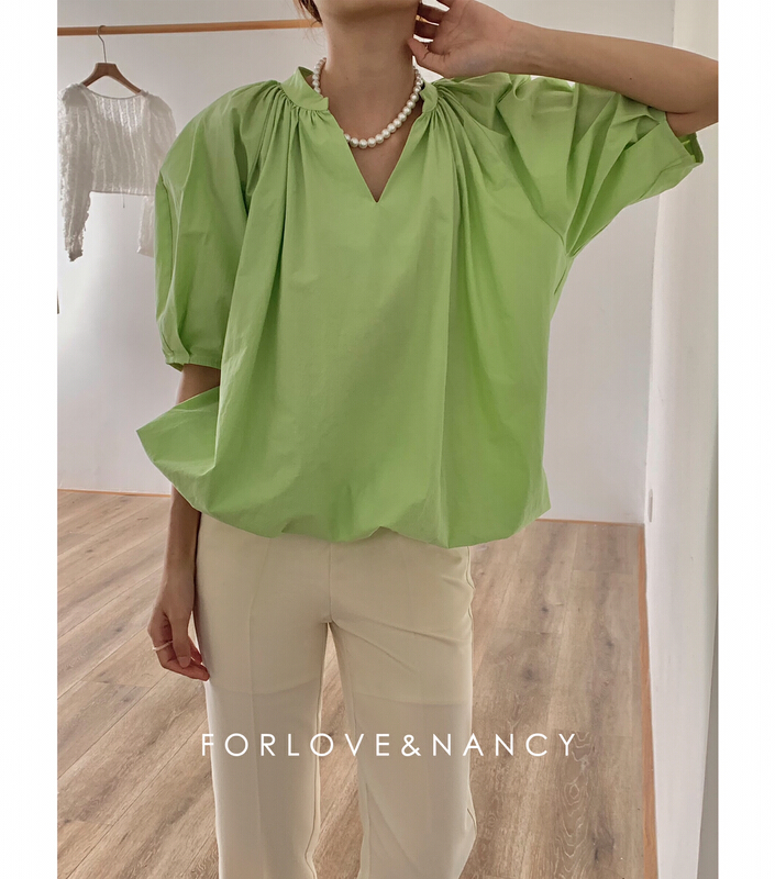 New in early summer! [FN] simple and versatile little shirt lb2xb5258n# cqw