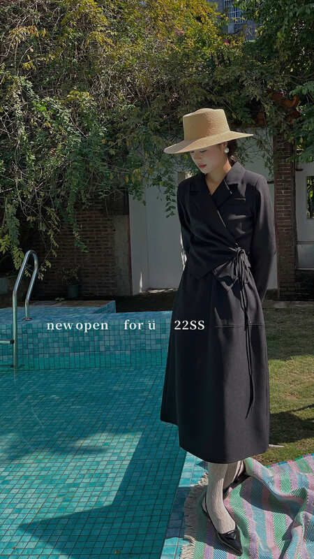 goods in stock! New year in early spring! [new open] Hepburn style elegant short coat + slim skirt suit hz22538# zxl