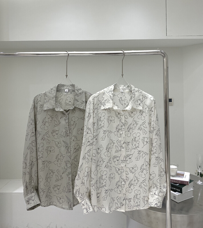 New year in early spring! [rong'erjia] pattern single breasted Korean shirt ys1-11317# hjy
