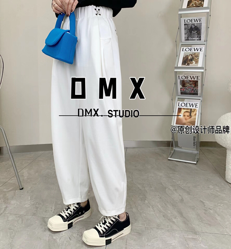 goods in stock! New year in early spring! [DMX] funny waist adjustable design daddy casual pants 6151# XYY