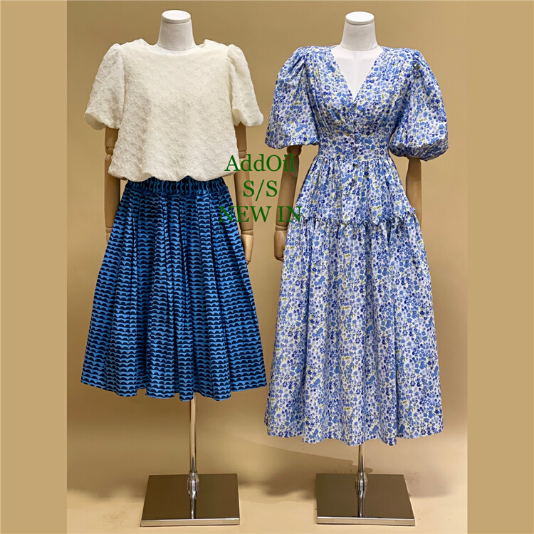 New in early summer! [addoil] floral fashion versatile dress ys1-8823# zxl
