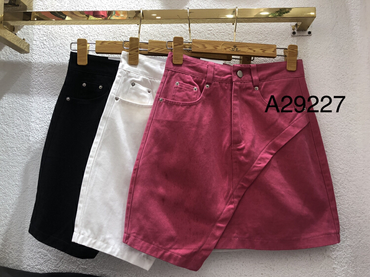 New in early summer! [queen] Korean A-line denim skirt a29227# ozq