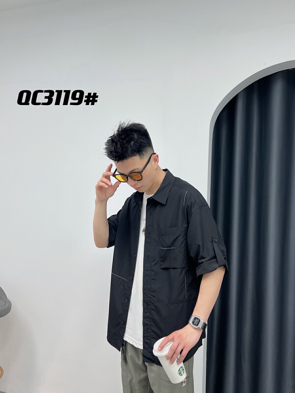 New in early summer! [craftsman's righteousness] Korean design Pocket Shirt c3119# ZZL