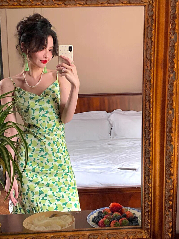 goods in stock! New year in early spring! [savage] French retro sexy dress e6832# WPL