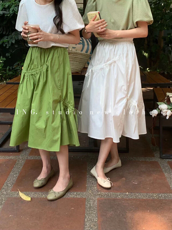 [ing] design high waist slim skirt 7727# HBx