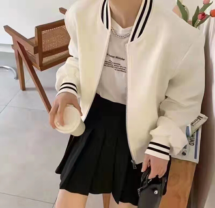 [GL] contrast versatile bomber jacket 5205# XYY