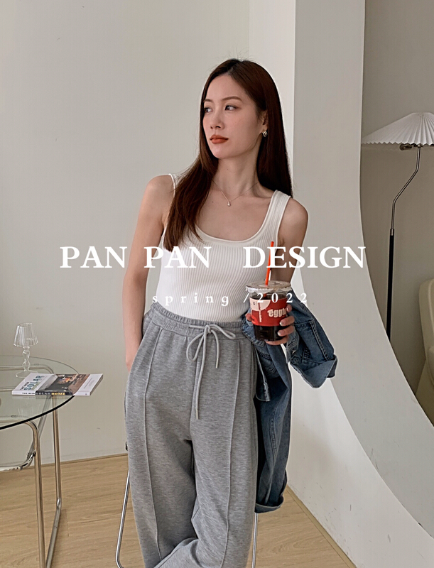 [Panpan] bottomed versatile casual vest 9920-1# cqw
