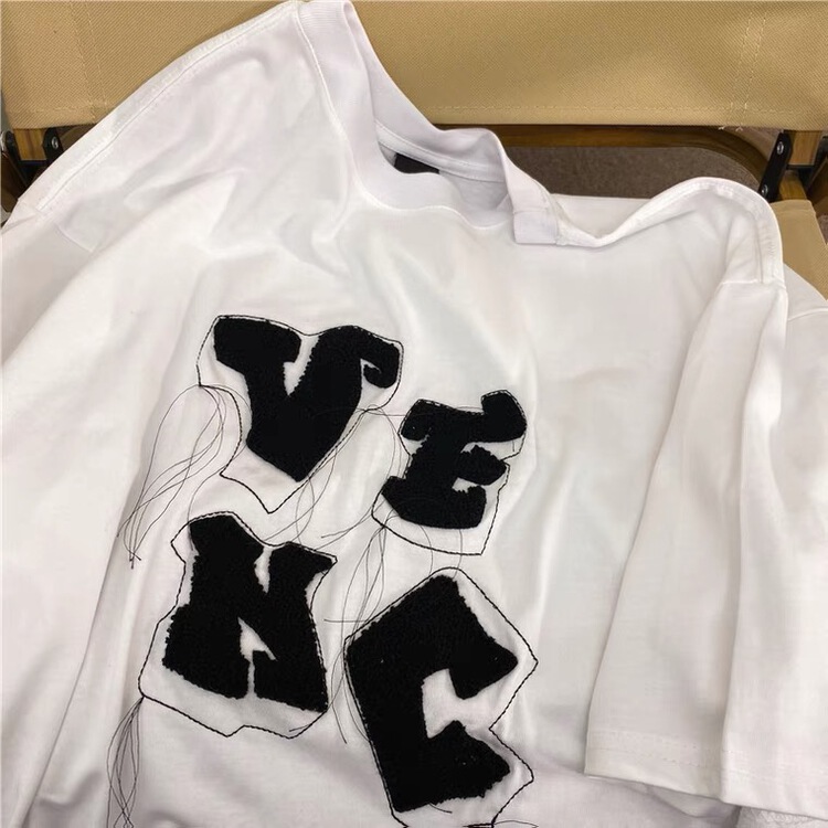 [venue] simple and versatile foreign style letter short sleeve T-shirt zd867# CSX