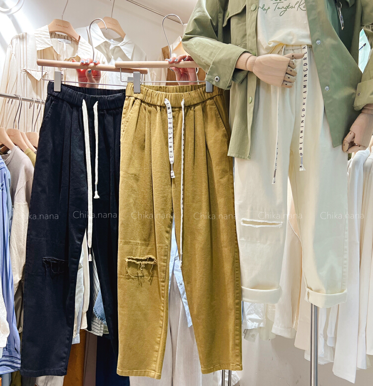 New year in early spring! [Yi Jia Yi] Korean casual pants 9237# cqw