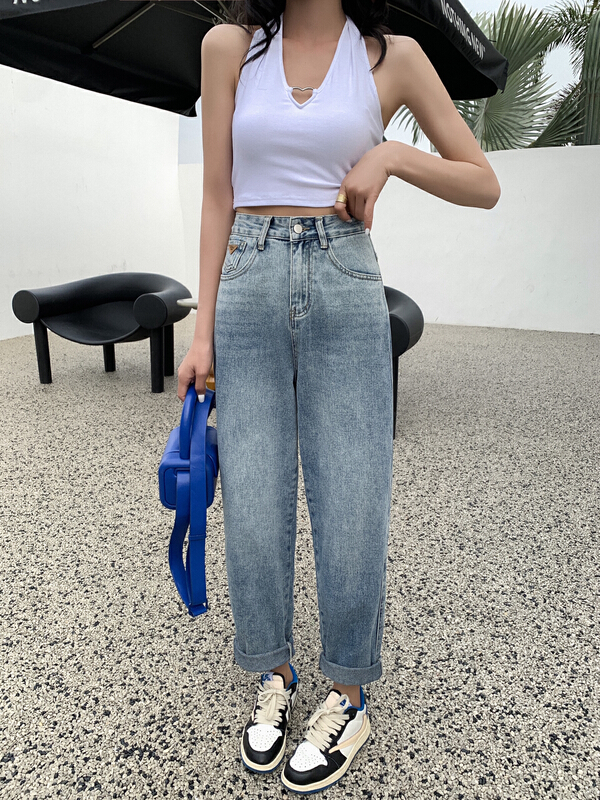 New in early summer! [JFT] premium Retro Blue versatile jeans jft3688# CLS
