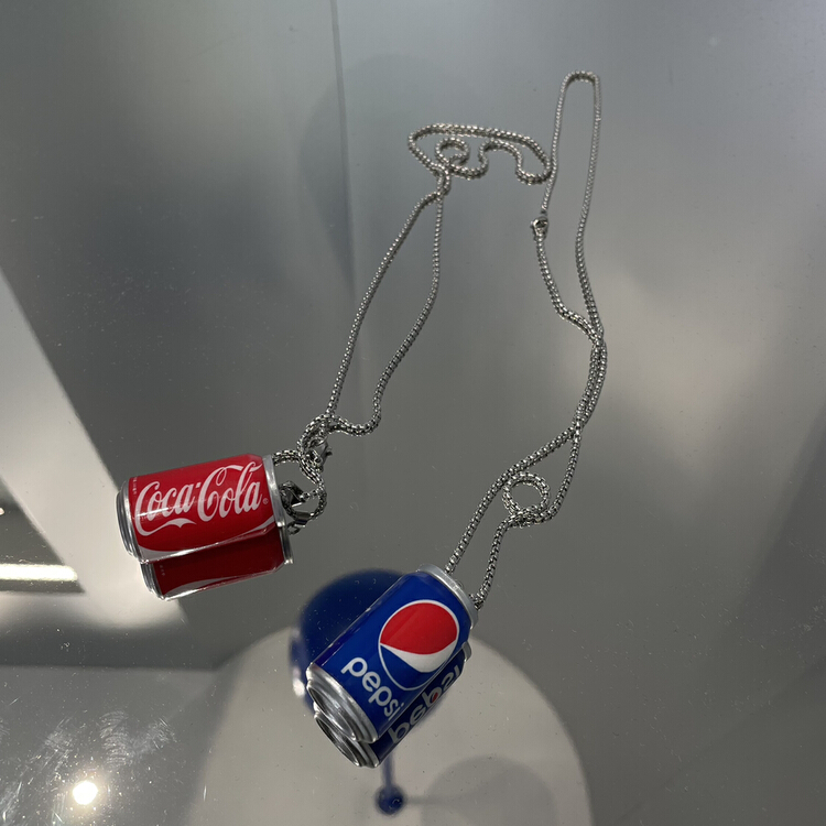 [bobo1972] Cola design versatile trend Long Necklace 441333# ozq