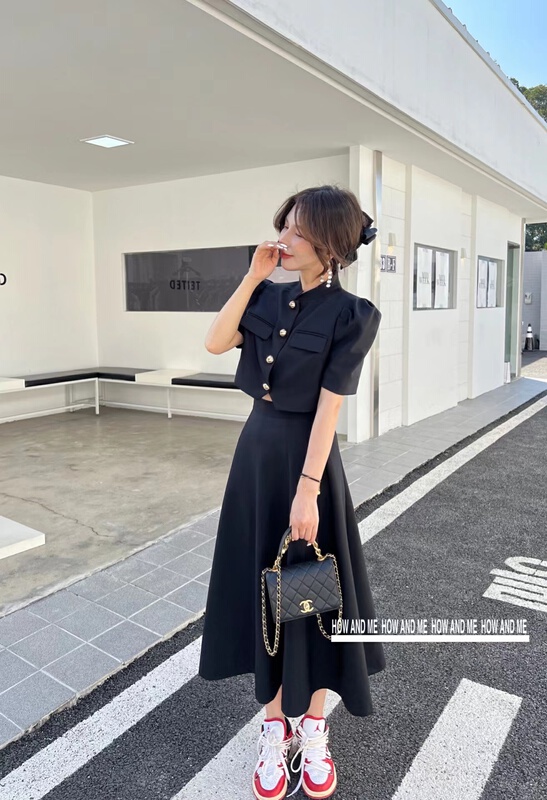 New year in early spring! [how and me Cheng Xi] fashion niche texture suit + slim skirt suit (excluding bag) 7009# LSL