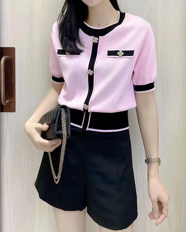 [pan] Korean version slim, youthful and comfortable thin sweater 00456# PCZ