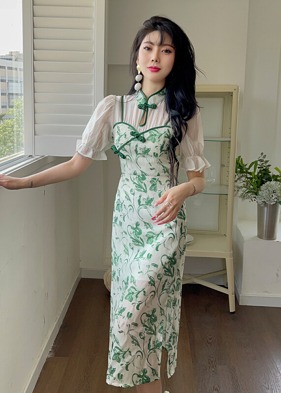 New in early summer! [mi2] elegant and slim dress b6282# JJ