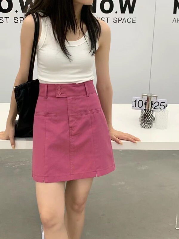 New in early summer! [Focus] Korean high waist slim skirt 8016# HBx