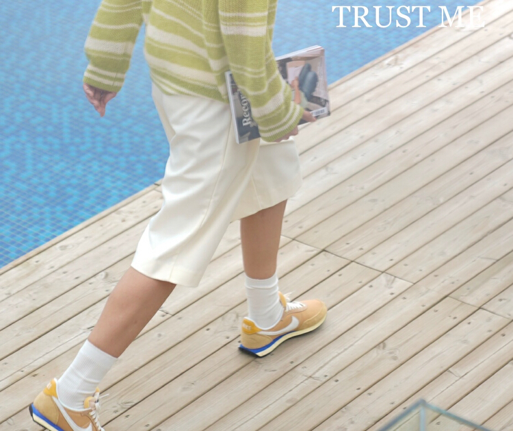 New year in early spring! [lucky] basic versatile solid color trousers 66310# jhy