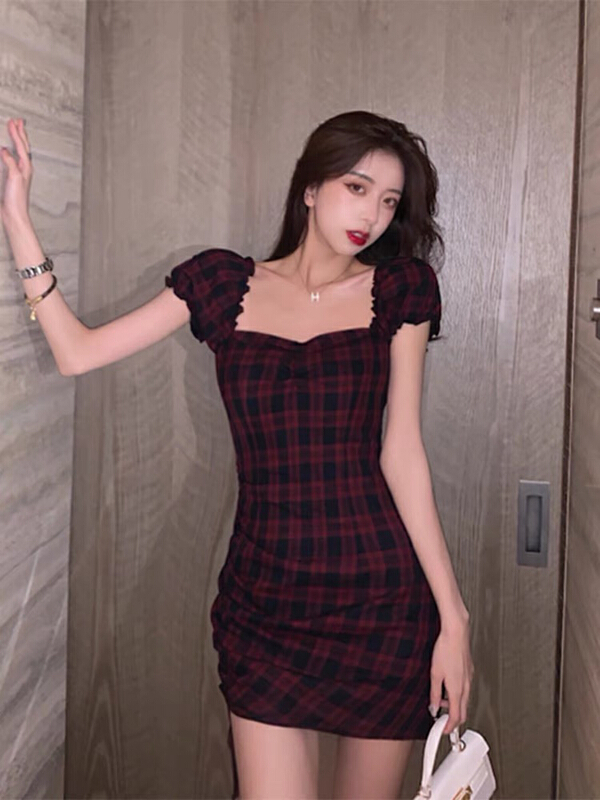 [Nancy] French temperament retro gentle sweet spicy dress w888# WPL