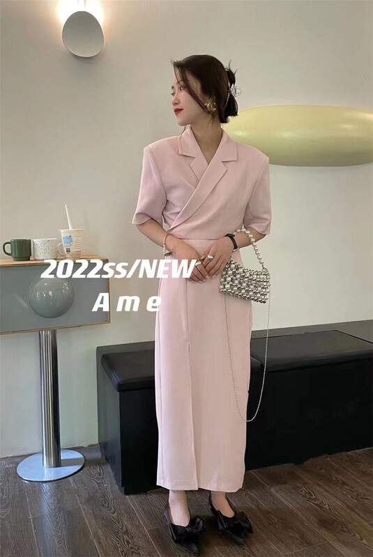 【AME】氣質修身系帶小衫  73825#  XYJ