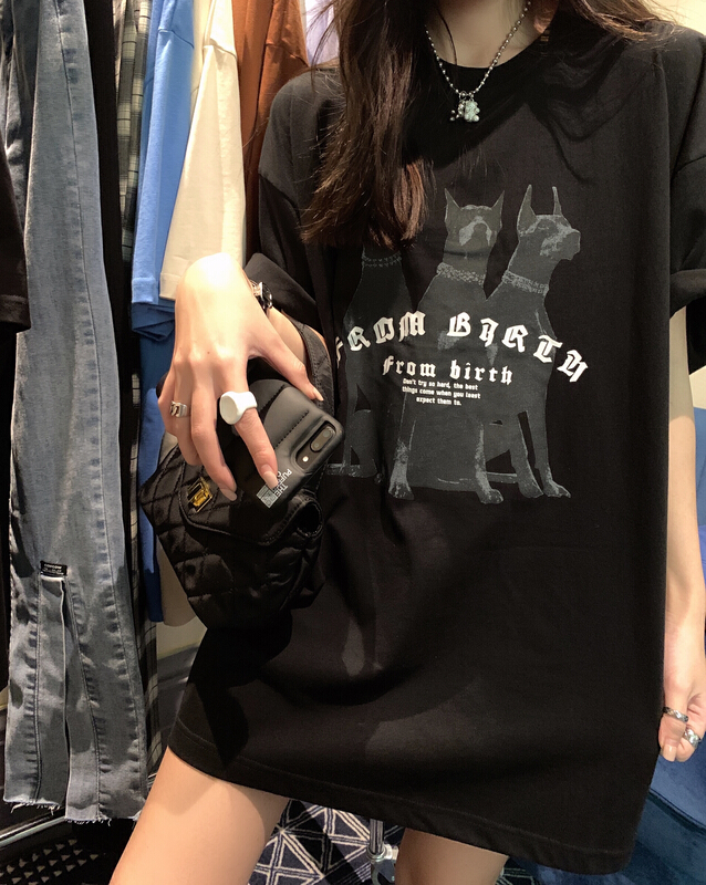 【VANESSA】小眾時尚韓系圓領短袖T恤  TT15#  OZQ